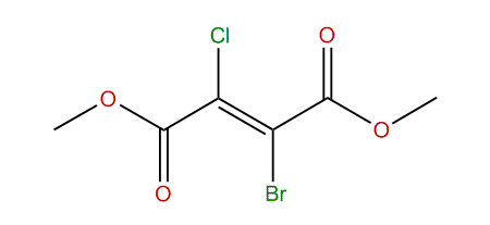 Dimethyl 2-chloro-3-bromobutanedioate